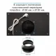 Витяжка кухонна ELEYUS INTEGRA 1200 LED 52 BL (чорна, вбудована)