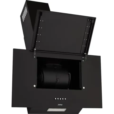 Витяжка кухонна JANTAR VRT 650 LED 60 BL (чорна, вертикальна)