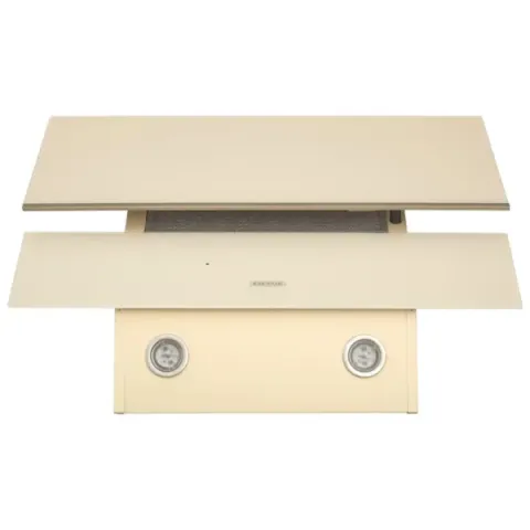 Витяжка кухонна ELEYUS LUNA 1200 LED 60 BG (бежева, вертикальна)