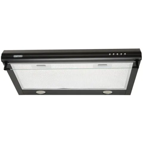 Витяжка кухонна ELEYUS BONA ІІ LED SMD 560 60 BL (чорна, плоска) EL Bona II 60 WH