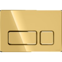 Механічна кнопка змиву Block глянцеве золото