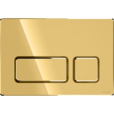 Механічна кнопка змиву Block глянцеве золото