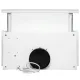 Витяжка кухонна ELEYUS STORM G 700 LED SMD 60 WH (біла, телескопічна)