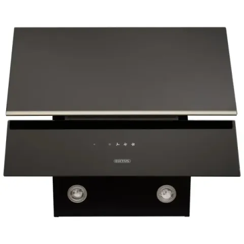 Витяжка кухонна ELEYUS LUNA 1200 LED 60 BL (чорна, вертикальна)