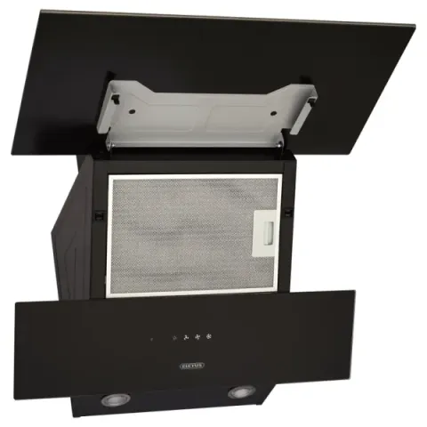 Витяжка кухонна ELEYUS LUNA 1200 LED 60 BL (чорна, вертикальна)