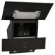 Витяжка кухонна ELEYUS LUNA 1200 LED 60 BL (чорна, вертикальна)