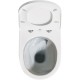 SET B875 Унітаз підвісний Cersanit ZEN PRO STREAM ON з дюропластовим сидінням Slim