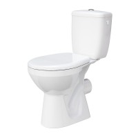 Унітаз-компакт Cersanit Mito Grey 890 010 з бачком 3/6л і поліпропіленовим сидінням