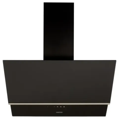 Витяжка кухонна Eleyus LUNA 1200 LED 90 BL (чорна, вертикальна)