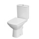 Унітаз-компакт Cersanit CARINA NEW 559 CLEANON 011 з бачком 3/5л і дюропластовим сидінням SLIM