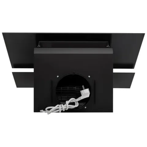 Витяжка кухонна ELEYUS ELEMENT 700 60 BL (чорна, вертикальна)