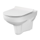 SET 794 Унітаз підвісний Cersanit CITY CLEAN ON з дюропластовим сидінням Slim