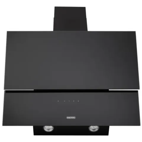 Витяжка кухонна ELEYUS ELEMENT 700 60 BL (чорна, вертикальна)