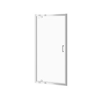 Душові двері Cersanit BASIC 90*185 прозоре скло 4.5мм, поворотні