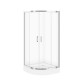Душова штора Cersanit BASIC 90*90*185 прозора, радіальна