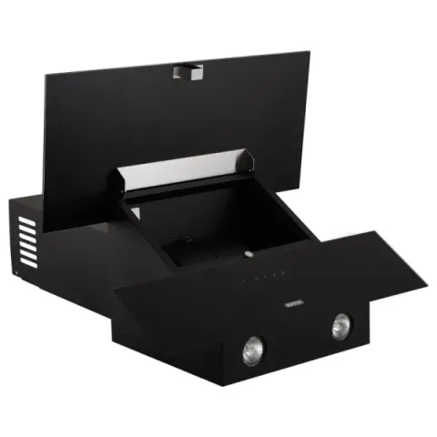 Витяжка кухонна ELEYUS ELEMENT 700 60 BL (чорна, вертикальна)