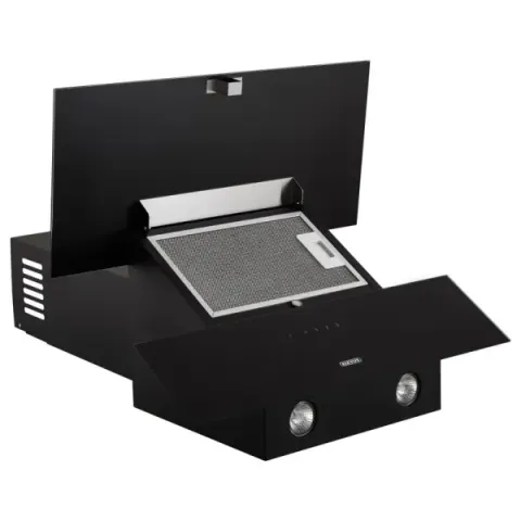 Витяжка кухонна ELEYUS ELEMENT 700 60 BL (чорна, вертикальна)