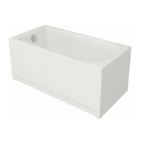 Акрилова ванна ABS Octavia 150*70 + ніжки ТИП 1