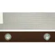 Витяжка кухонна ELEYUS STORM 700 60 BR (коричнева, телескопічна)