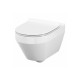 Сидіння для унітазу Cersanit Crea Slim K98-0177, Soft Closе, дюропласт
