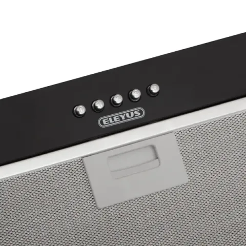 Витяжка кухонна ELEYUS UNIA 800 LED 52 BL (чорна, вбудована)
