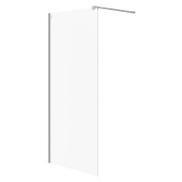 Душова кабіна Cersanit Walk-In Mille 90*200 прозоре скло 8мм, профіль хром