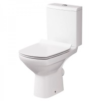 Унітаз-компакт Cersanit 637 CARINA CLEAN ON 011 з бачком 3/5л і дюропластовим сидінням slim