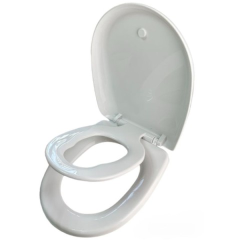 Сидіння для унітазу NKP Universal 0340 Soft Close+Quick Release, термопласт