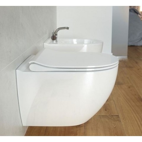 SET B246 Унітаз підвісний Cersanit ZEN CLEAN ON з дюропластовим сидінням Slim