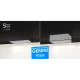 Витяжка кухонна ELEYUS GEMINI 1200 LED 70 WH (біла, вбудована)