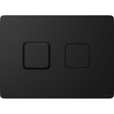 Пневматична кнопка змиву Square чорний мат