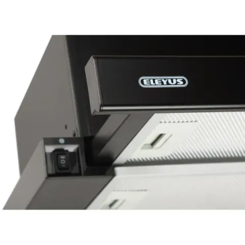 Витяжка кухонна ELEYUS STORM 700 60 BL (чорна, телескопічна)