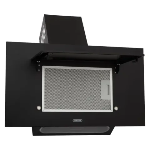 Витяжка кухонна ELEYUS VERTICAL 470 60 BL (чорна, вертикальна)