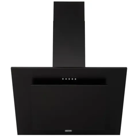 Витяжка кухонна ELEYUS VERTICAL 470 60 BL (чорна, вертикальна)