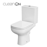 Унітаз-компакт Cersanit COLOUR 575 011 CLEANON з бачком 3/5л і дюропластовим сидінням
