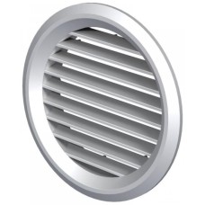 Решітка дверна (VENTS) Ø50 мм сіра