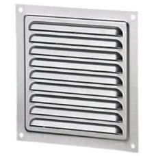 Решітка вентиляційна (VENTS) 125х125 мм цинк (металева)