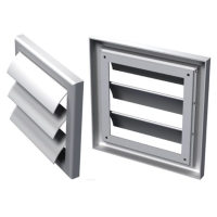 Гравітаційна решітка (VENTS) Ø100 Ж ABS-Пластик