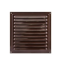 Решітка вентиляційна VENTS 250 коричнева/металева