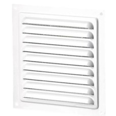 Решітка вентиляційна (VENTS) 150х150 мм біла (металева)