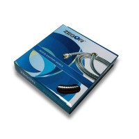 Шланг для душа 1,5 м Zegor WKR-006 I*I 150cm /люкс+360 /Фітінг латунь
