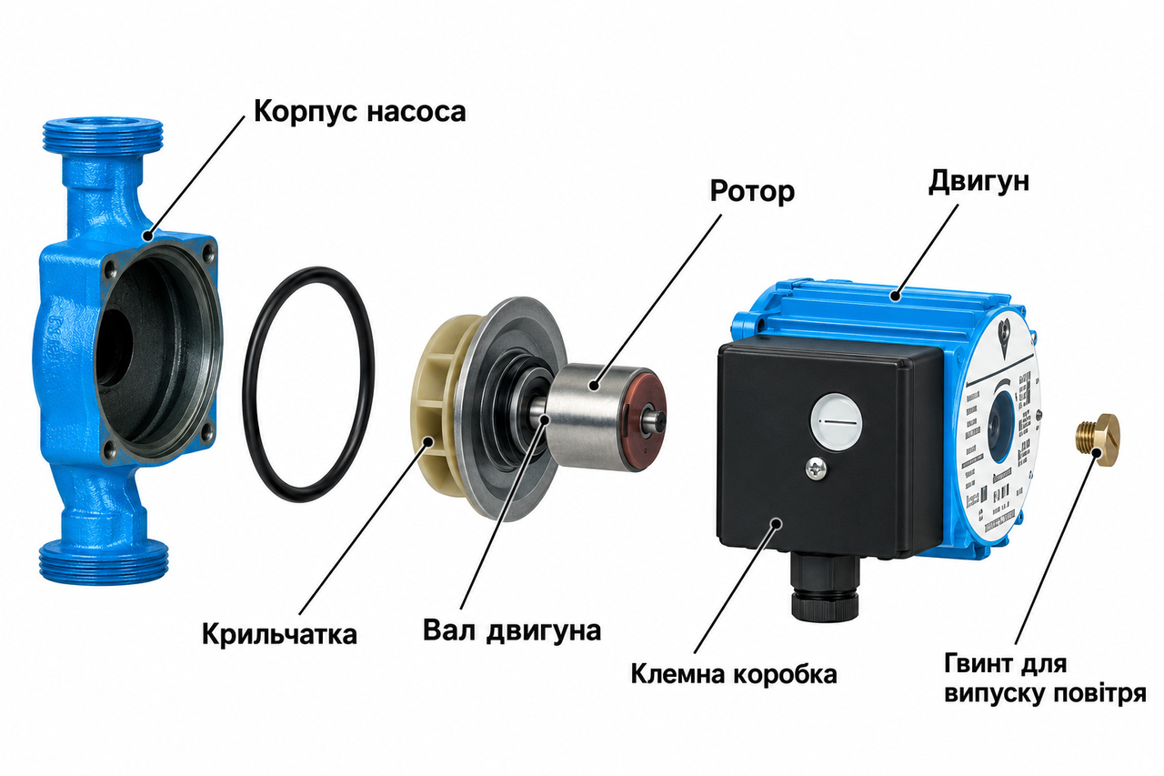 Циркуляційний насос: на якій швидкості має працювати, як встановити й почистити Циркуляційний насос: на якій швидкості має працювати, як встановити й почистити