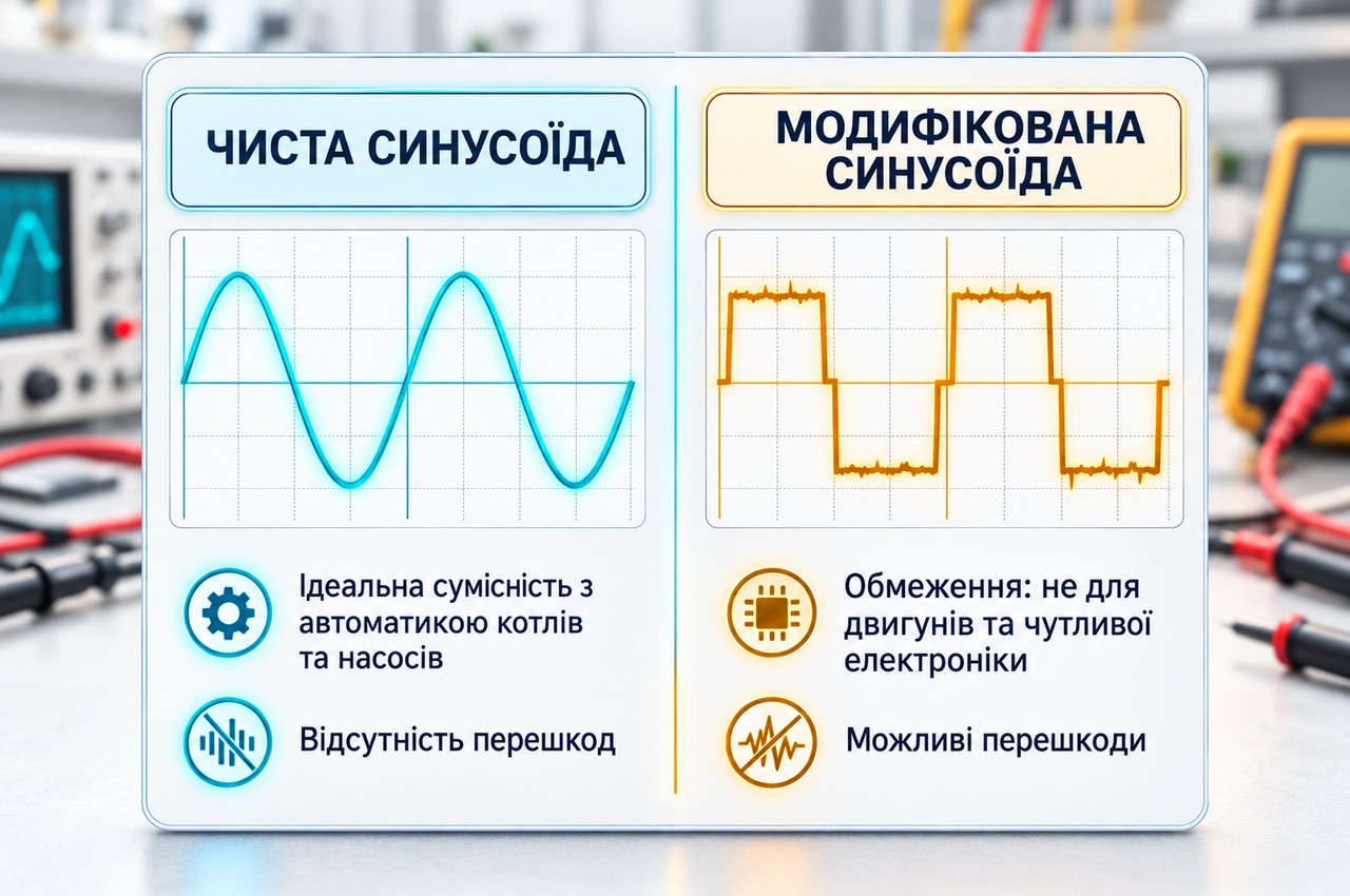 Котел не працює від генератора чи інвертора: причини і що підключати