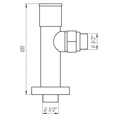 Комплект дизайн кранів Solomon Lux 7777 1/2”x1/2” білий 4