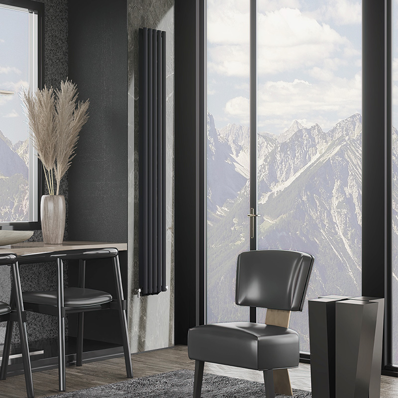 Радіатор дизайнерський Ideale Adele 12 8/1500/472 антрацит 4