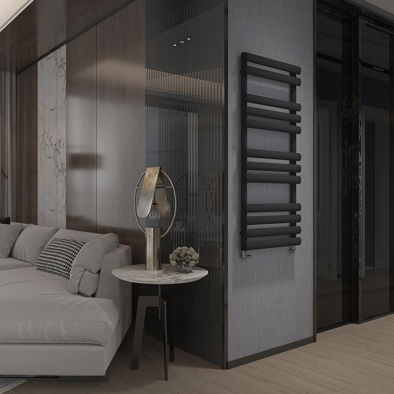 Рушникосушка дизайнерська Ideale Eliza 11 16/1510/500 чорний 3