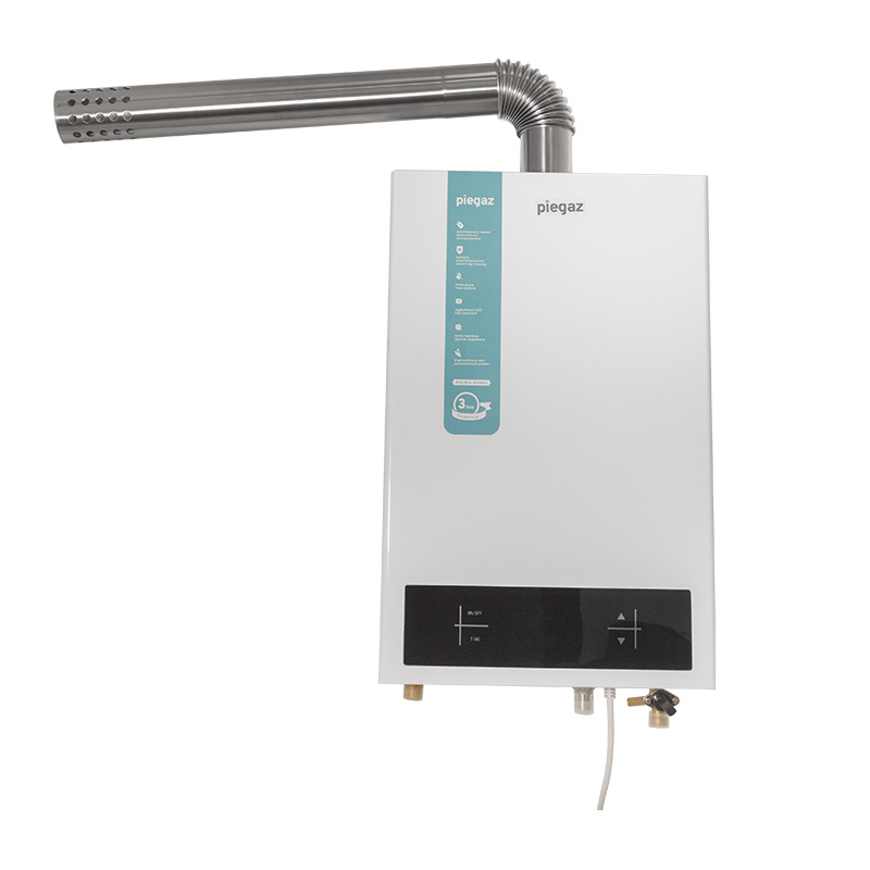 Колонка газова турбо Piegaz Hermes Turbo White 1
