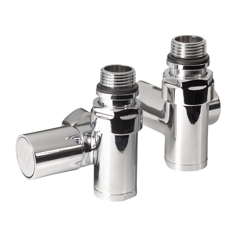 Комплект дизайн кранів під ТЕН Ideale 1/2”x1/2” хром 1