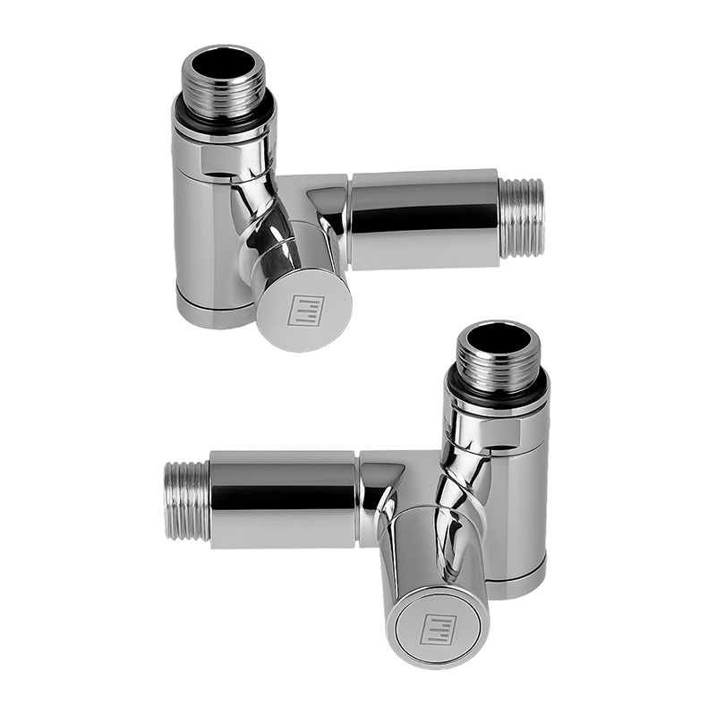 Комплект дизайн кранів під ТЕН Ideale Senso 1/2”x1/2” хром 3
