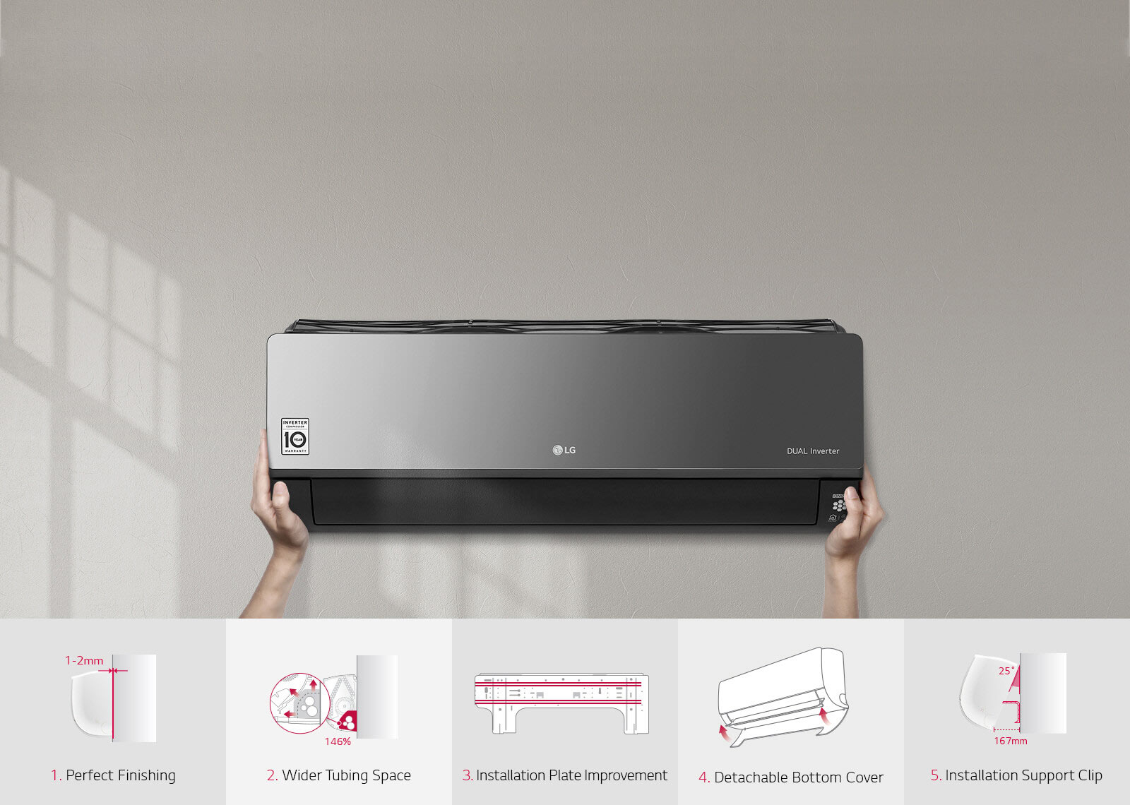 Кондиціонер LG AC12BQ 1